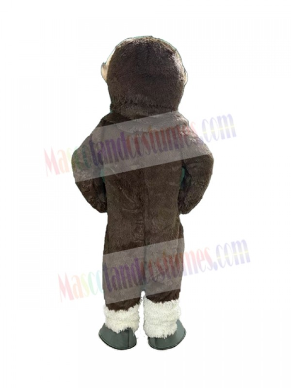 Muskox mascot costume