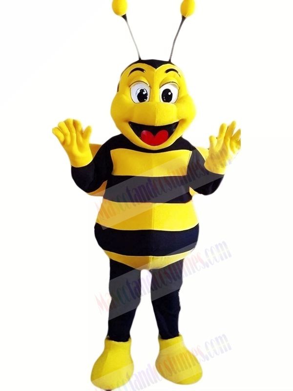 Happy Bee Mascot Costumes Cheap