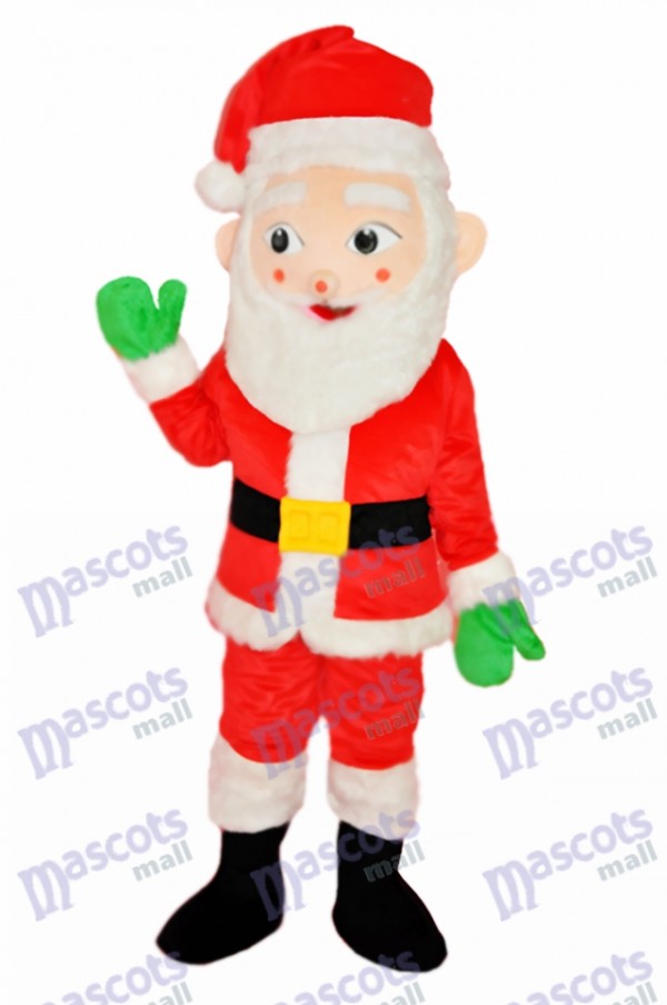Santa Claus Adult Mascot Costume